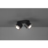 Trio TAURUS Ceiling Light LED black, 4-light sources