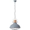 Brilliant EMMA Pendant Light grey, 1-light source