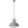 Brilliant EMMA Pendant Light grey, 1-light source