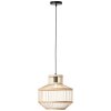 Brilliant TEVA Pendant Light brown, black, 1-light source
