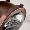 HERFORD Wall Light Light wood, copper, 1-light source