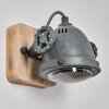 HERFORD Wall Light grey, Light wood, 1-light source