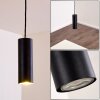 Zuoz Pendant Light black, 1-light source