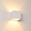 BRASLO Wall Light white, 1-light source