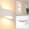 BRASLO Wall Light white, 1-light source