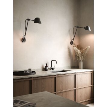 Design For The People by Nordlux STAY Wall Light black, 1-light source