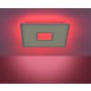 Leuchten-Direkt RECESS Ceiling Light LED white, 2-light sources, Remote control, Colour changer