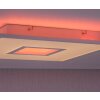 Leuchten-Direkt RECESS Ceiling Light LED white, 2-light sources, Remote control, Colour changer