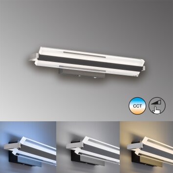 Fischer & Honsel  PAROS TW Wall Light LED black, 1-light source