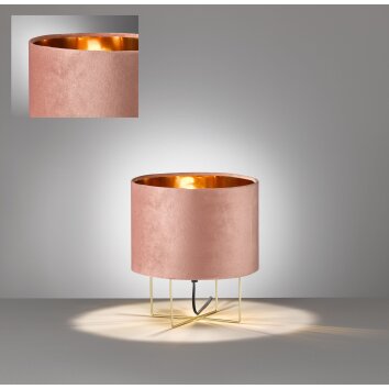 Fischer & Honsel  AURA Table lamp red, 1-light source