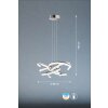 Fischer & Honsel  SUND TW Pendant Light LED matt nickel, 4-light sources