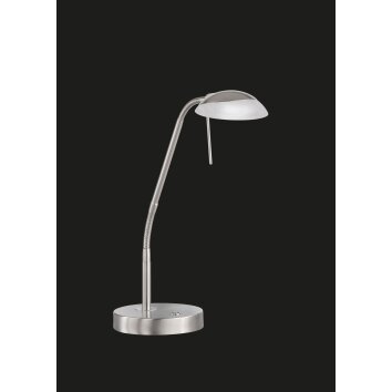 Fischer & Honsel  POOL TW Table lamp LED matt nickel, 1-light source, Motion sensor