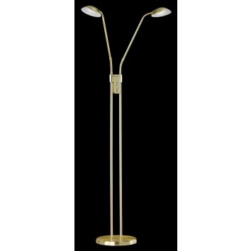 Fischer & Honsel  POOL TW Floor Lamp LED brass, 2-light sources, Motion sensor