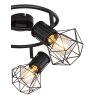 Globo PRISKA Spotlight black, 3-light sources