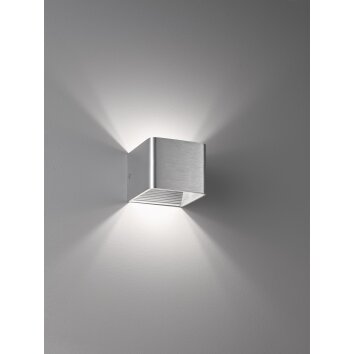Fischer & Honsel  DAN Wall Light LED aluminium, 1-light source