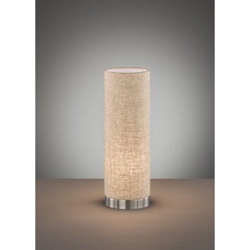 Fischer & Honsel  THOR Table lamp matt nickel, 1-light source