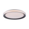 Leuchten-Direkt LOLASMART_DISC Ceiling Light LED black, 1-light source, Remote control, Colour changer