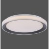 Leuchten-Direkt LOLASMART_DISC Ceiling Light LED black, 1-light source, Remote control, Colour changer