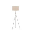 Fischer & Honsel  WOTAN Floor Lamp matt nickel, 3-light sources