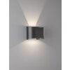 Fischer & Honsel  WALL Wall Light black, 2-light sources