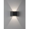 Fischer & Honsel  WALL Wall Light LED black, 2-light sources
