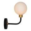 Lucide BEREND Wall Light black, 1-light source
