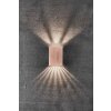 Nordlux FOLD Outdoor Wall Light LED copper, 2-light sources