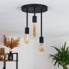 TRAVESIAS Ceiling Light black, 3-light sources