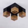 ARMENIE Ceiling Light gold, brass, black, 4-light sources