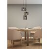 Lucide BASKETT Pendant Light black, 3-light sources