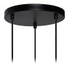 Lucide BASKETT Pendant Light black, 3-light sources