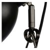 Lucide MOYS clamp-on light black, 1-light source