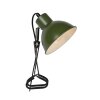 Lucide MOYS clamp-on light green, 1-light source