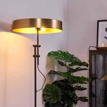 MANAUS Floor Lamp black, 2-light sources