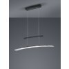 Reality SAMOS Pendant Light LED black, 4-light sources