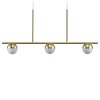 Nordlux CONTINA Pendant Light brass, 3-light sources