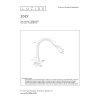 Lucide ZOZY clamp-on light LED black, 1-light source