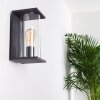 LESOTHO Outdoor Wall Light black, 1-light source