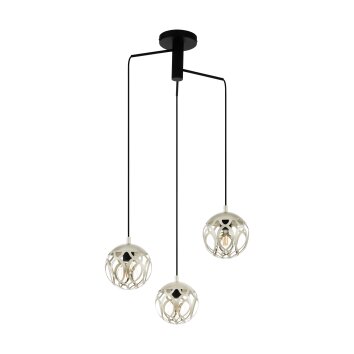 Eglo MIRTAZZA Pendant Light black, 3-light sources