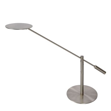 Lucide ANSELMO desk lamp LED chrome, 1-light source