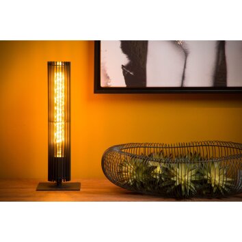 Lucide LIONEL Table lamp black, 1-light source