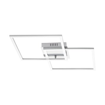 Eglo PALMAVES Ceiling Light LED matt nickel, silver, 1-light source
