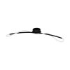 Eglo EGIDONELLA Ceiling Light LED black, 1-light source