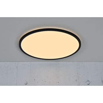 Nordlux OJA Ceiling Light LED black, 1-light source
