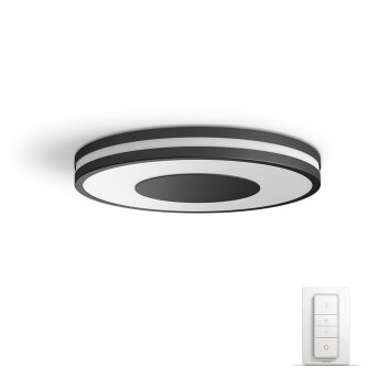 Philips HUE AMBIANCE WHITE BEING Ceiling Light LED black, white, 1-light source, Remote control