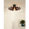 Lucide ZIDANE Ceiling Light black, 1-light source