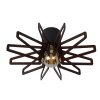 Lucide ZIDANE Ceiling Light black, 1-light source