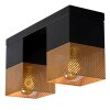 Lucide RENATE Ceiling Light black, 2-light sources