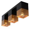 Lucide RENATE Ceiling Light black, 3-light sources