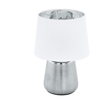 Eglo MANALBA Table lamp silver, 1-light source